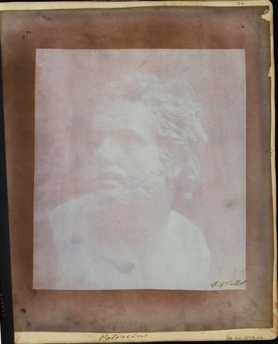 Bust of Patroclus by William Henry Fox Talbot
